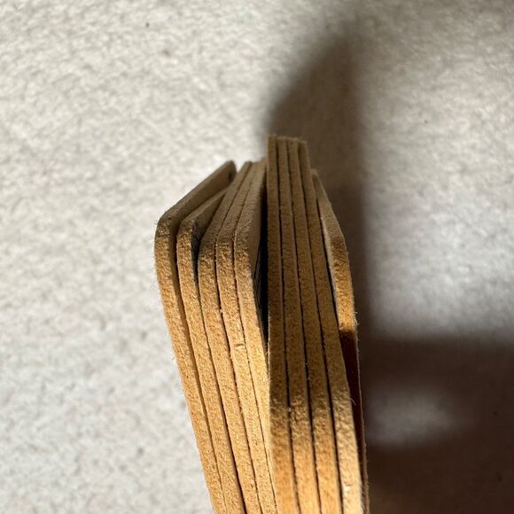 Vintage PABST Blue Ribbon Double Sided Beer Drink Coasters Lot of 10 - Picture 4 of 6